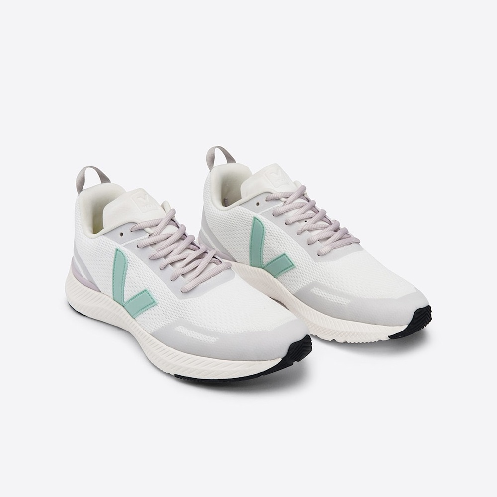Veja Impala Engineered-Mesh Eggshell Matcha Shoes